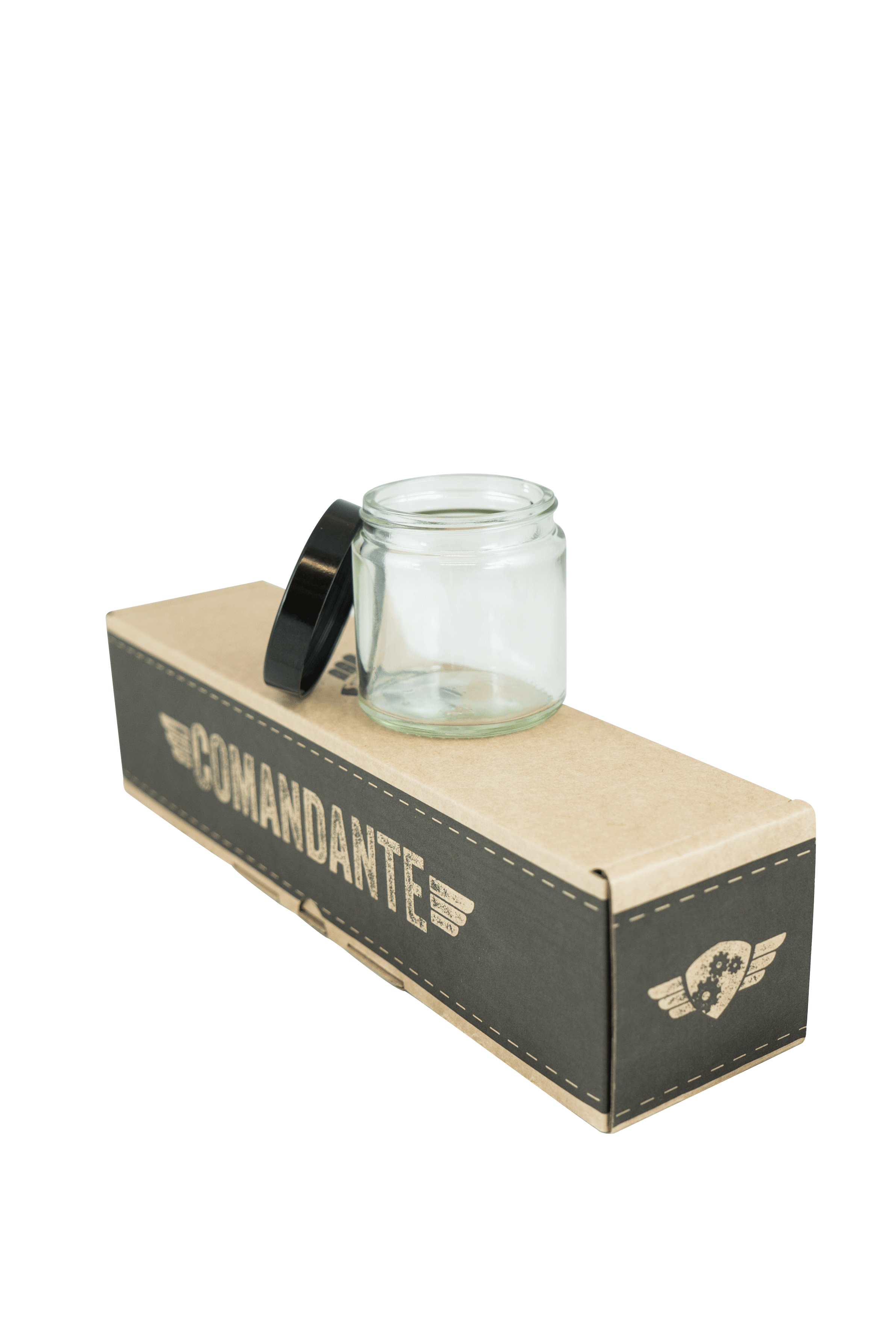 Comandante Bean Jar (Glass with lid) - Cloud Catcher Roastery