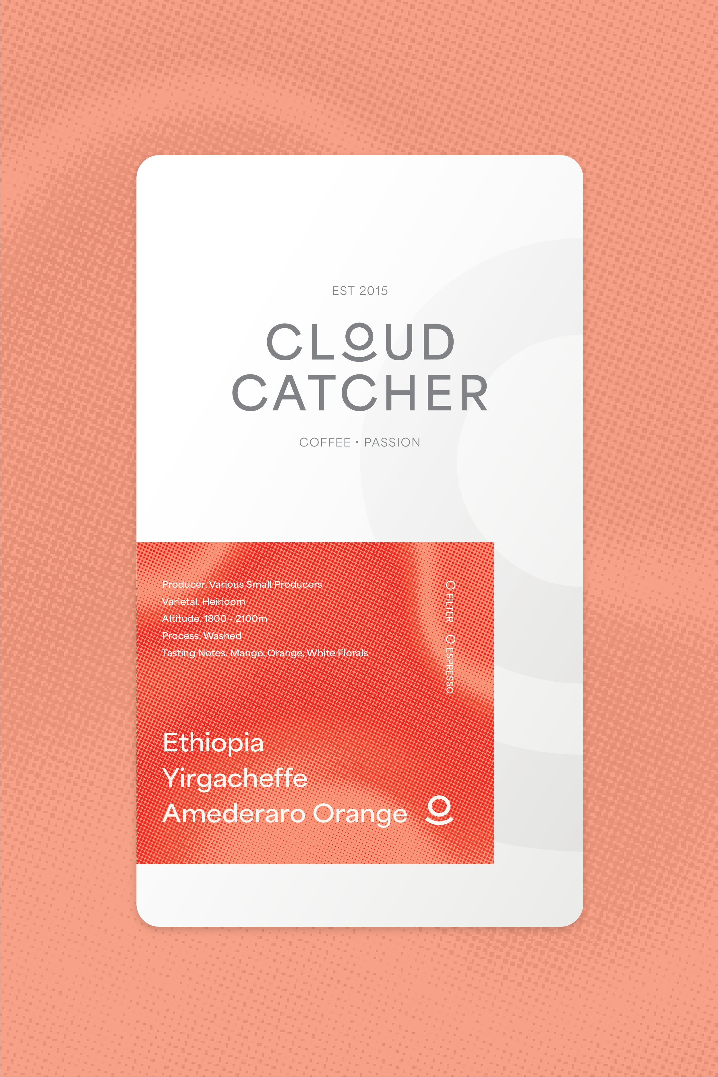 Ethiopia Yirgacheffe Amederaro Orange - Washed