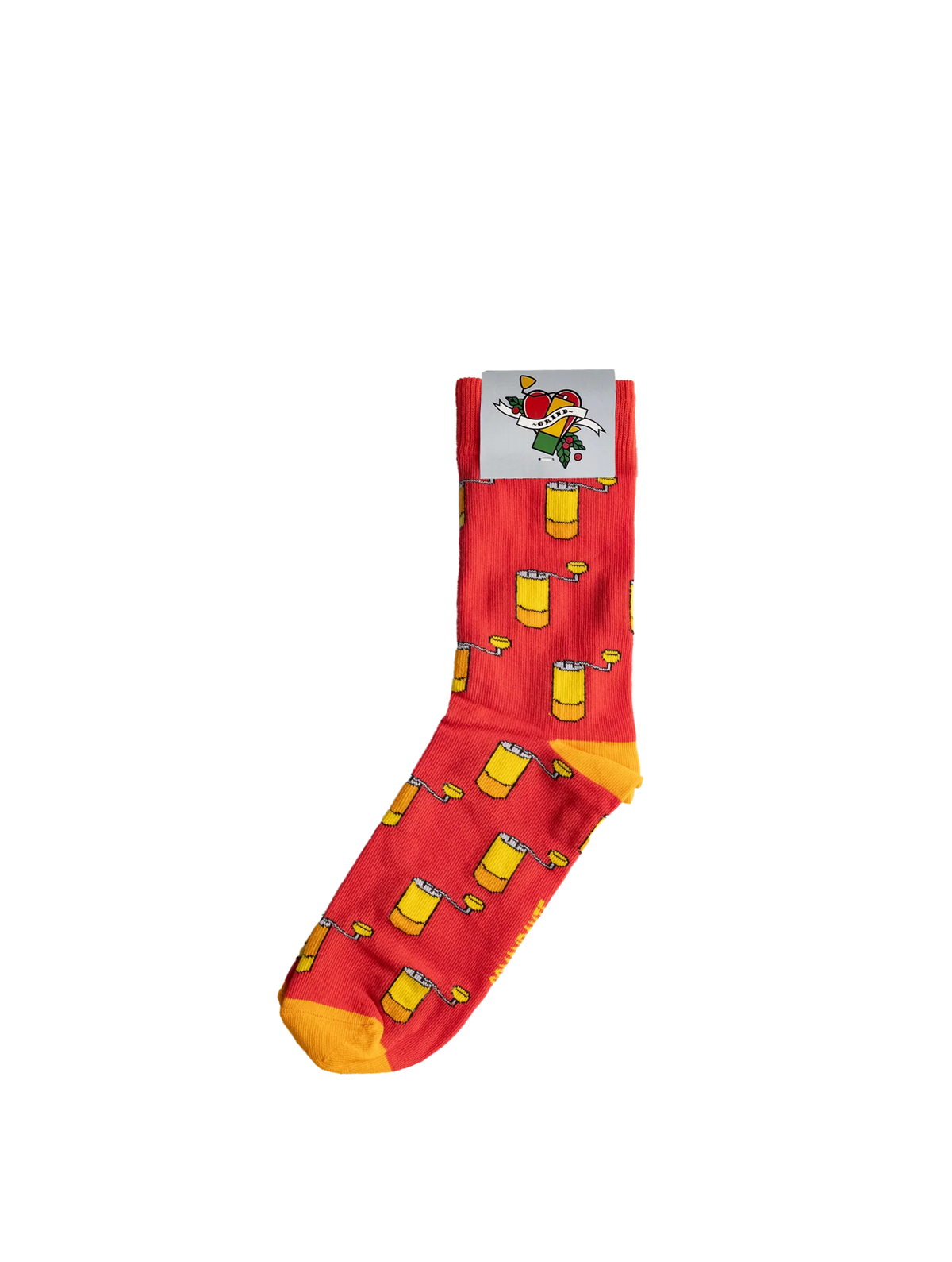 Comandante Socks, Red, size 42-46