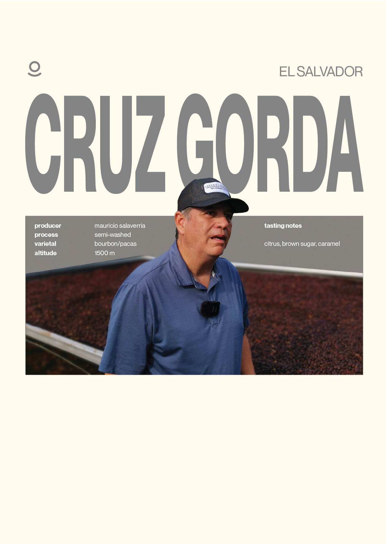 El Salvador Cruz Gorda (Green Beans) - Cloud Catcher Roastery