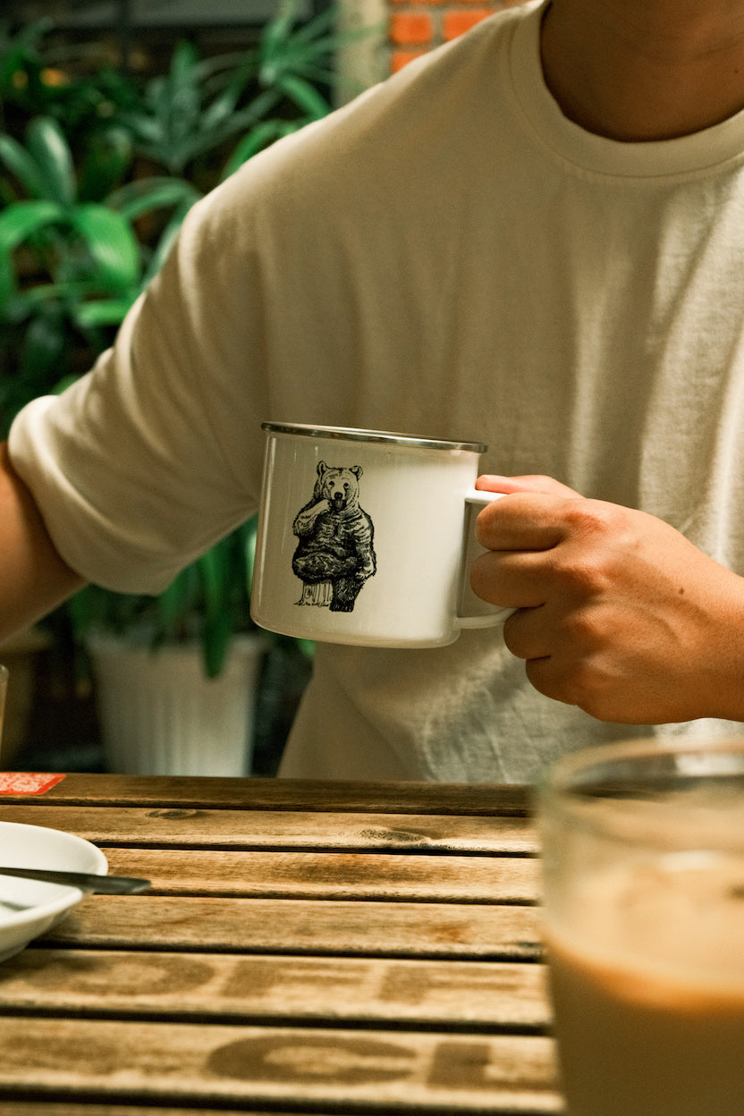 Cloud Catcher Enamel Mug