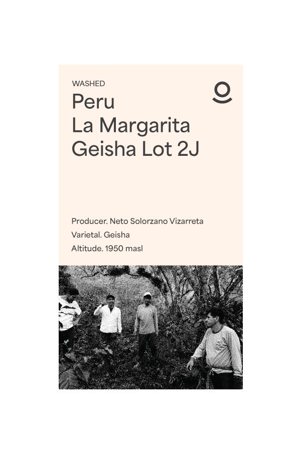 Peru La Magarita Geisha Lot 2J (Green Beans) - Cloud Catcher Roastery