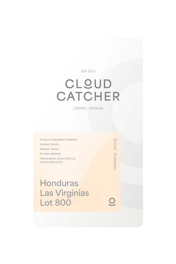 Honduras Las Virginias Lot 800 - Washed - Cloud Catcher Roastery