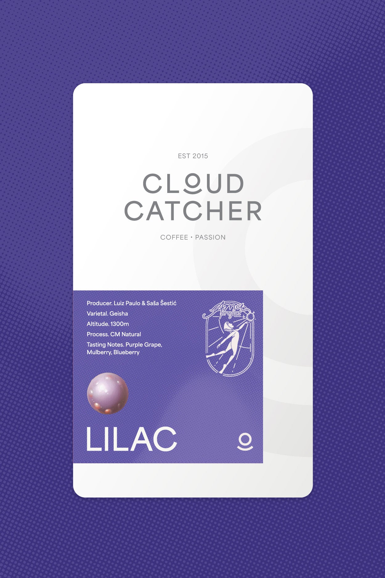 Brazil Ama Geisha Lilac - CM Natural - Cloud Catcher Roastery