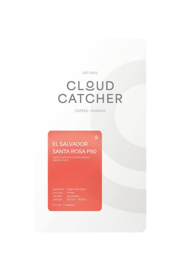 El Salvador Santa Rosa P50 - Honey - Cloud Catcher Roastery