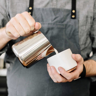 Monty Milk Art Cups - Cloud Catcher Coffee Roastery
