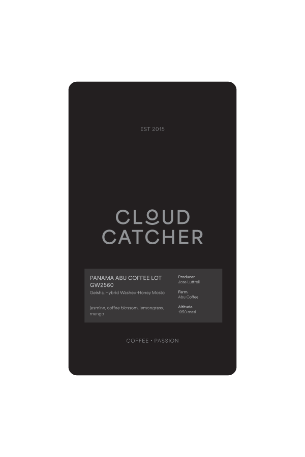 Cloud Catcher Roastery Panama Abu Geisha Lot GW 2560 - Hybrid Washed – specialty coffee beans Malaysia