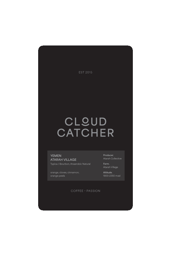 Cloud Catcher Roastery Yemen Atarah Village - Anaerobic Natural – specialty coffee beans Malaysia