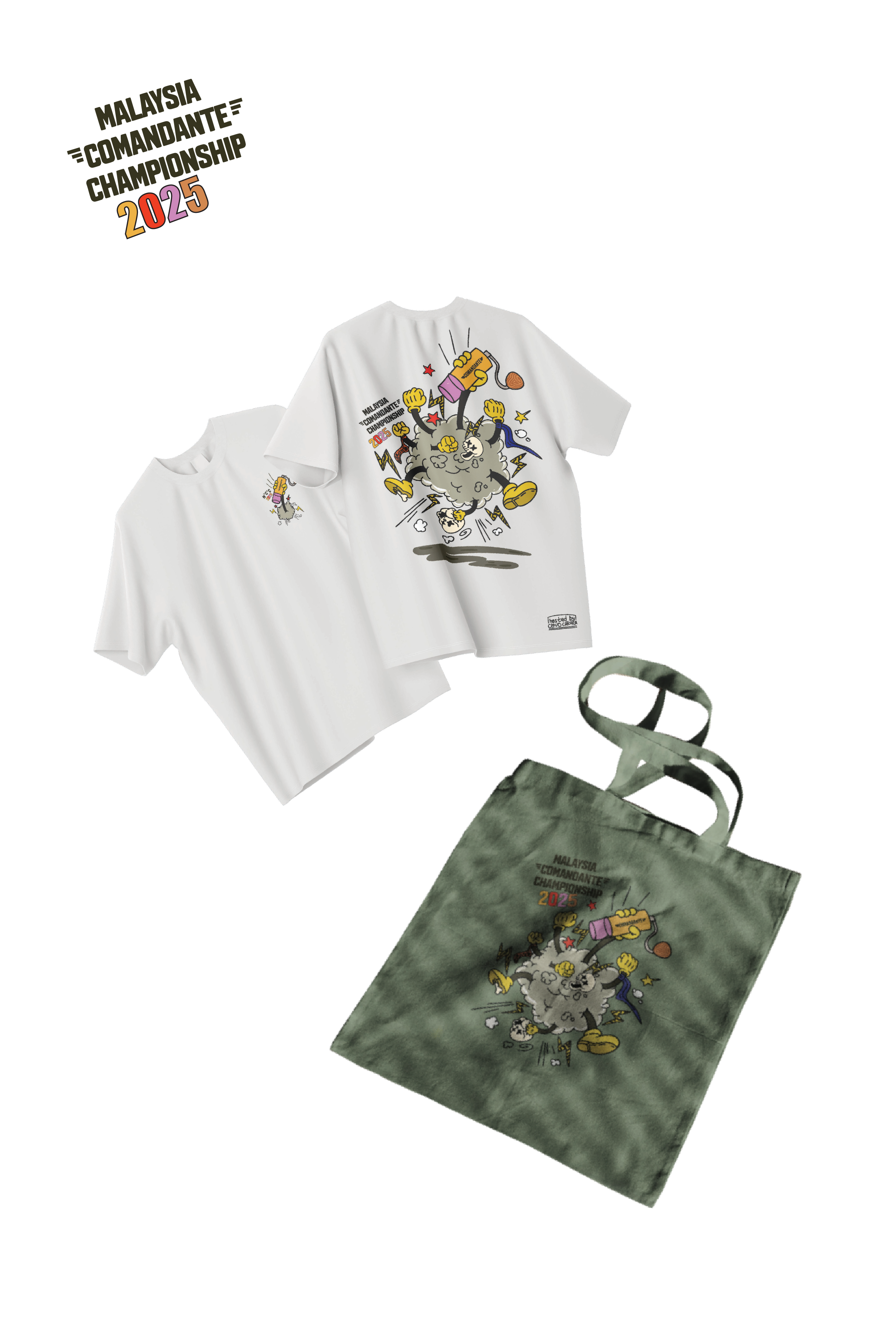 Malaysia Comandante Championship '25 Merch Bundle (Pre-Order) - Cloud Catcher Roastery