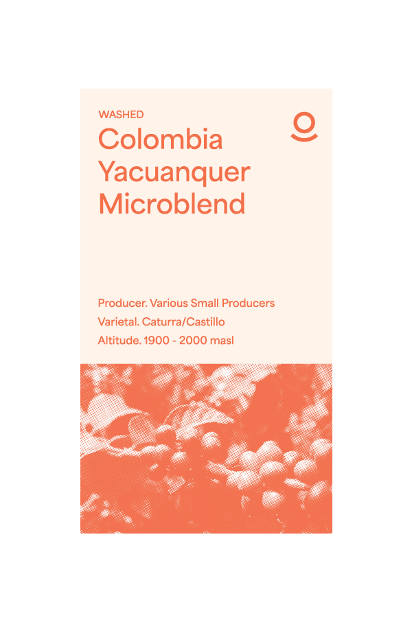 Colombia Yacuanquer Microblend (Green Beans) - Cloud Catcher Roastery