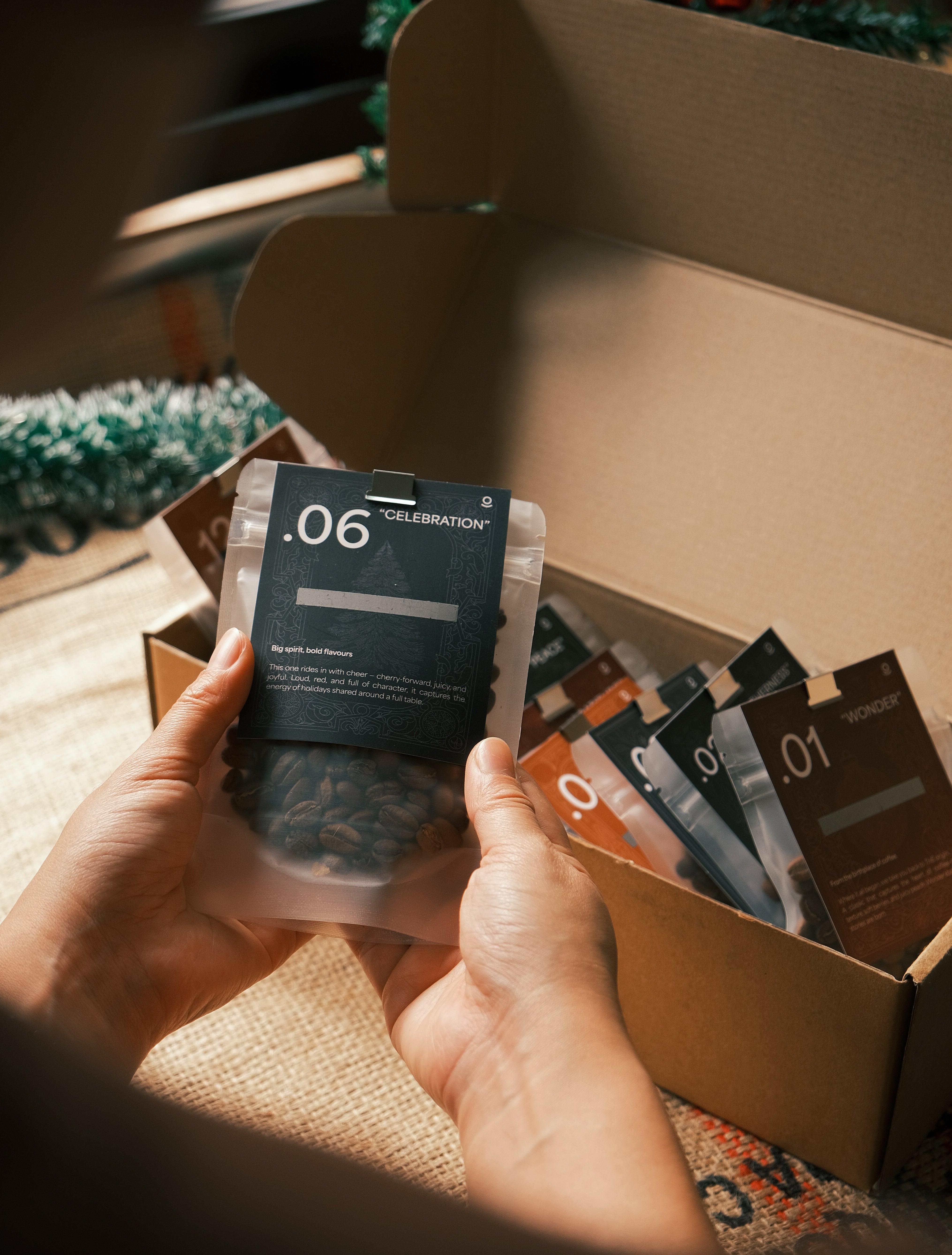 Christmas Coffee Advent: 12 Days, 12 Origins (wholebeans)