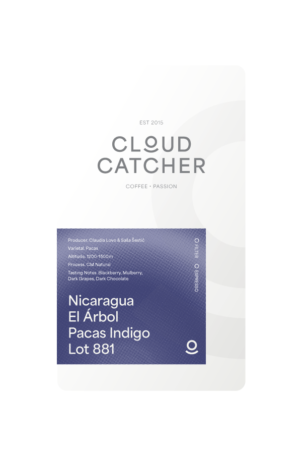 Nicaragua El Arbol Indigo Lot 881 - CM Natural