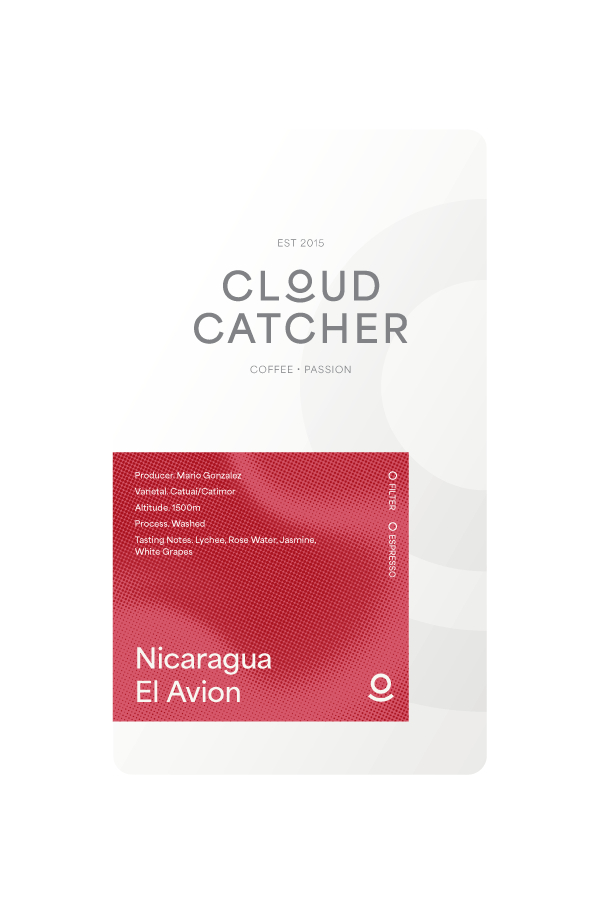 Cloud Catcher Roastery Nicaragua El Avión - Washed – specialty coffee beans Malaysia