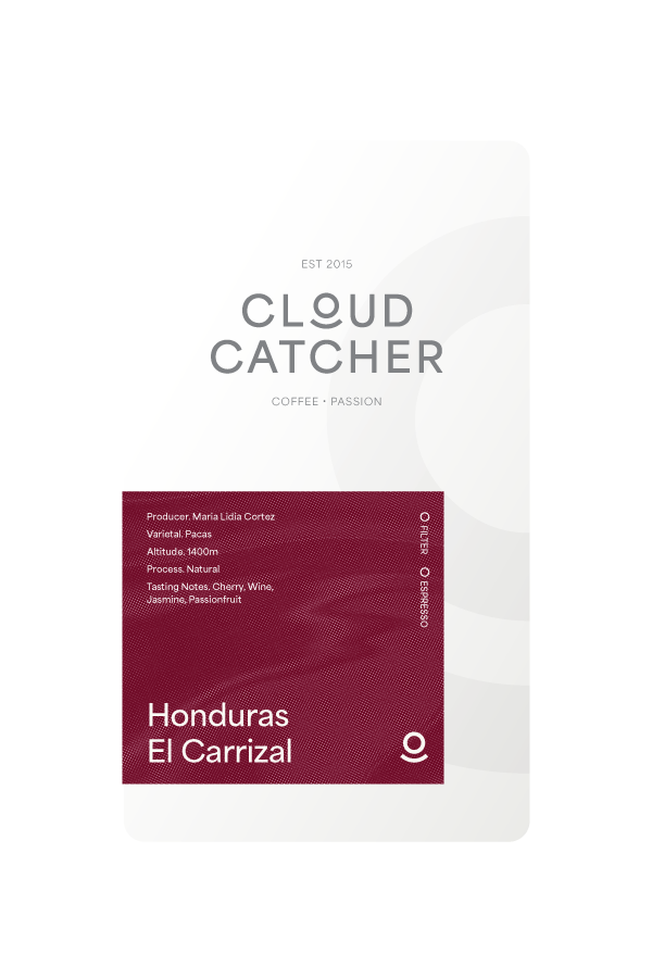 Cloud Catcher Roastery Honduras El Carrizal - Natural – specialty coffee beans Malaysia