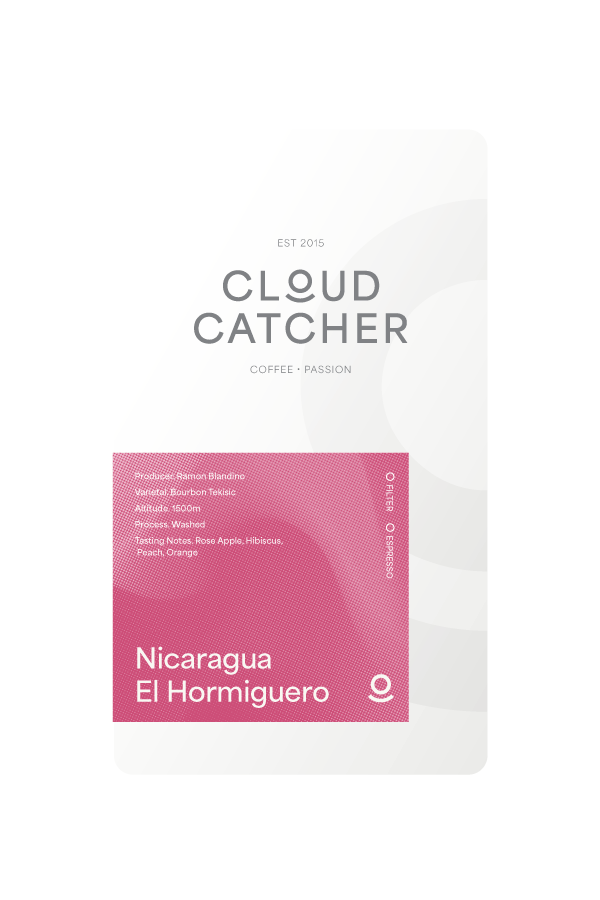 Nicaragua El Hormiguero - Washed - Cloud Catcher Roastery