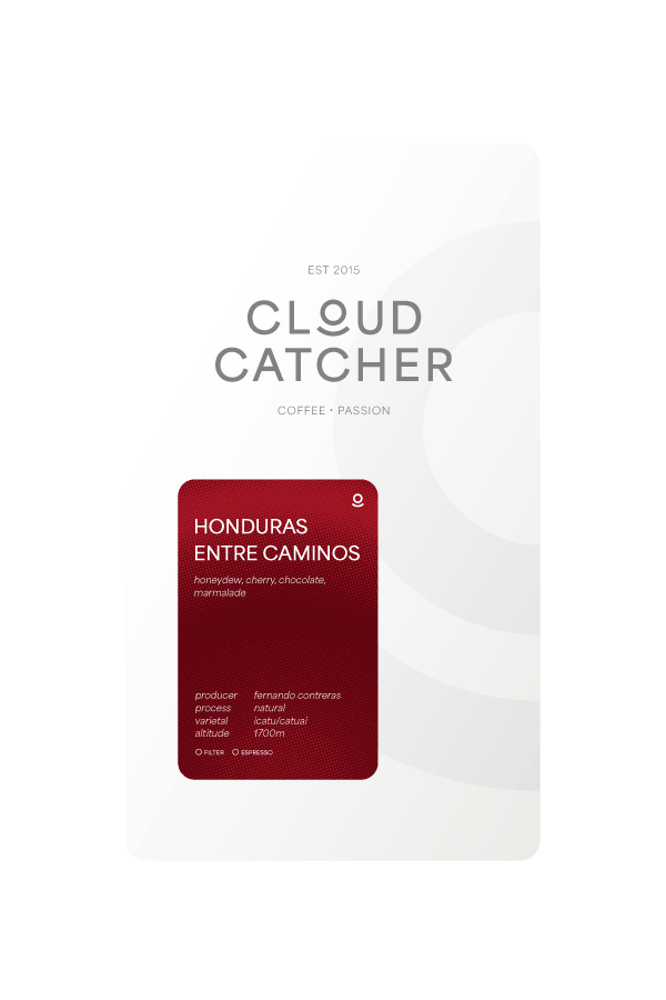 Cloud Catcher Roastery Honduras Entre Caminos - Natural – specialty coffee beans Malaysia