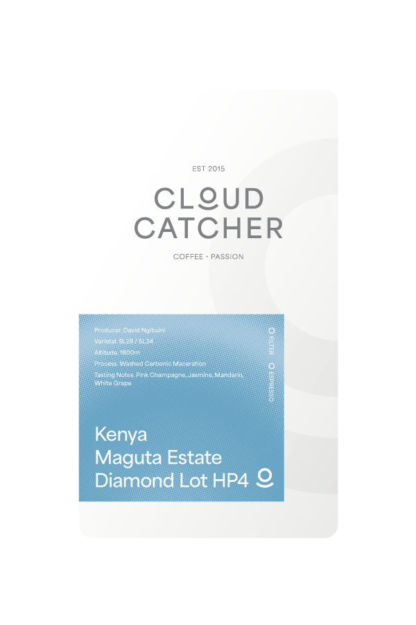 Cloud Catcher Roastery Kenya Maguta Estate Diamond Lot HP4 – specialty coffee beans Malaysia