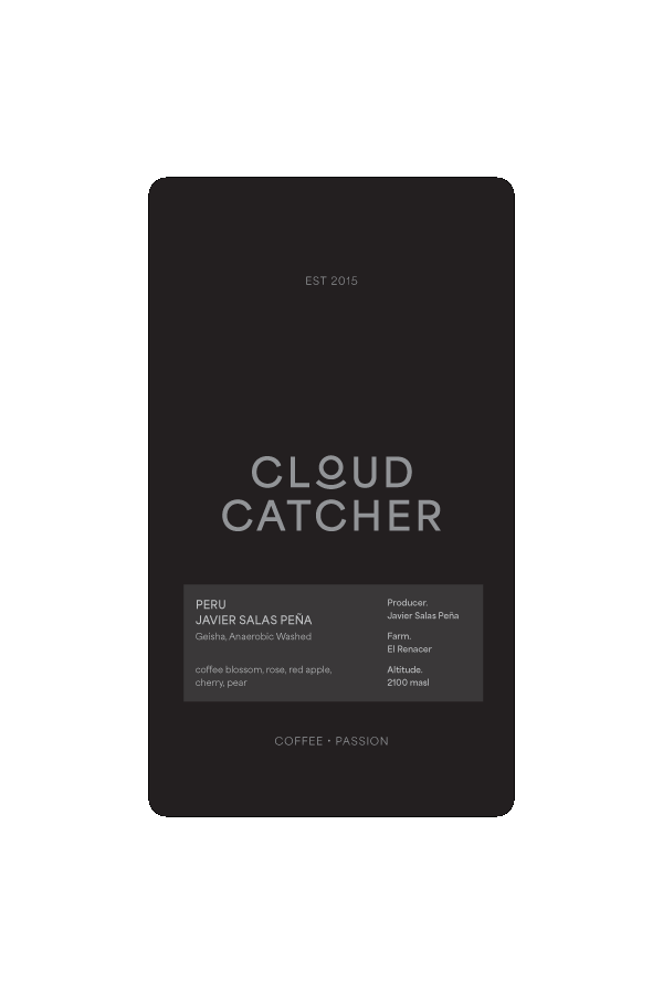 Cloud Catcher Roastery Peru Javier Salas Pena Geisha - Anaerobic Washed – specialty coffee beans Malaysia