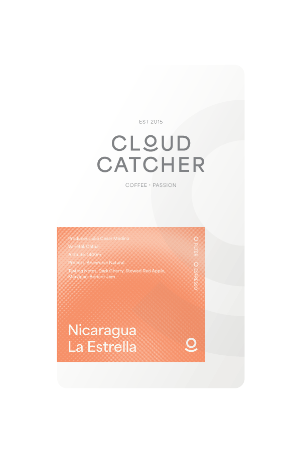 Cloud Catcher Roastery Nicaragua La Estrella - Anaerobic Natural – specialty coffee beans Malaysia