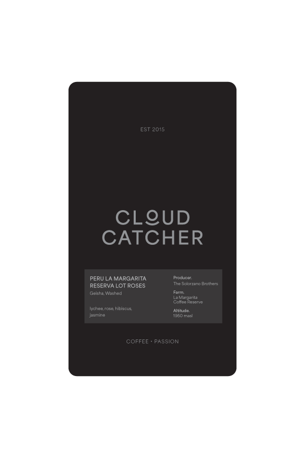 Cloud Catcher Roastery Peru La Margarita Geisha Roses - Washed – specialty coffee beans Malaysia