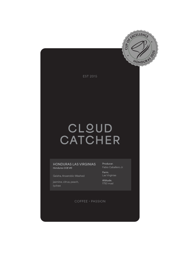Cloud Catcher Roastery Honduras Las Virginias Geisha | COE #5 - Washed – specialty coffee beans Malaysia