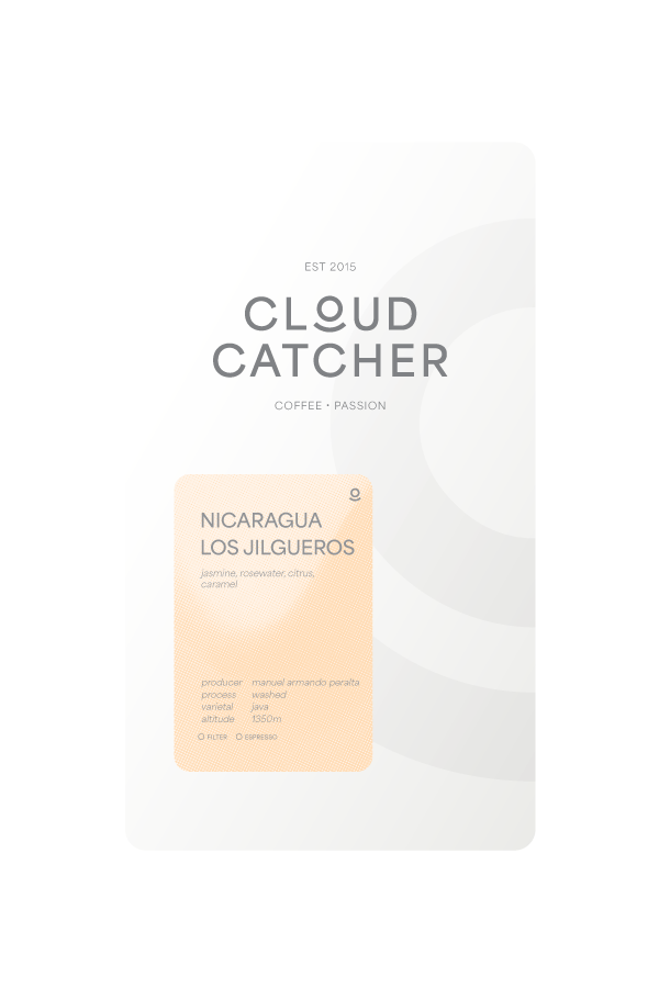 Cloud Catcher Roastery Nicaragua Los Jilgueros - Washed – specialty coffee beans Malaysia