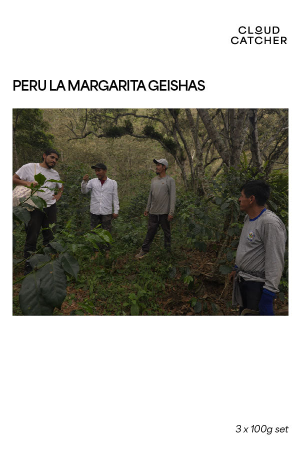 Peru La Magarita Geishas - 3 x 100g Set