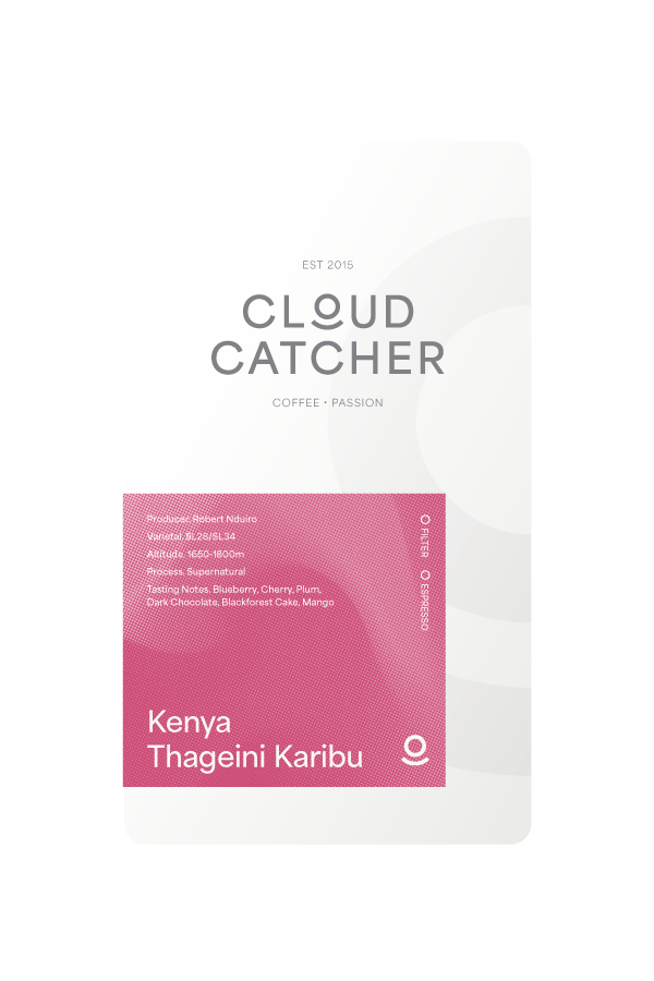 Cloud Catcher Roastery Kenya Thageini Karibu - Supernatural – specialty coffee beans Malaysia