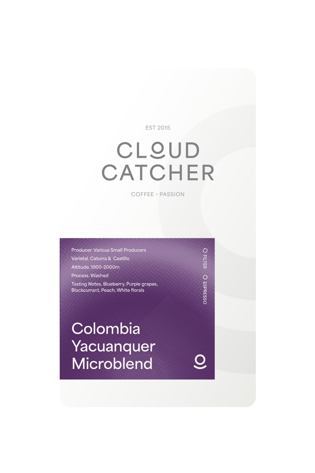 Cloud Catcher Roastery Colombia Yacuanquer Microblend - Washed – specialty coffee beans Malaysia