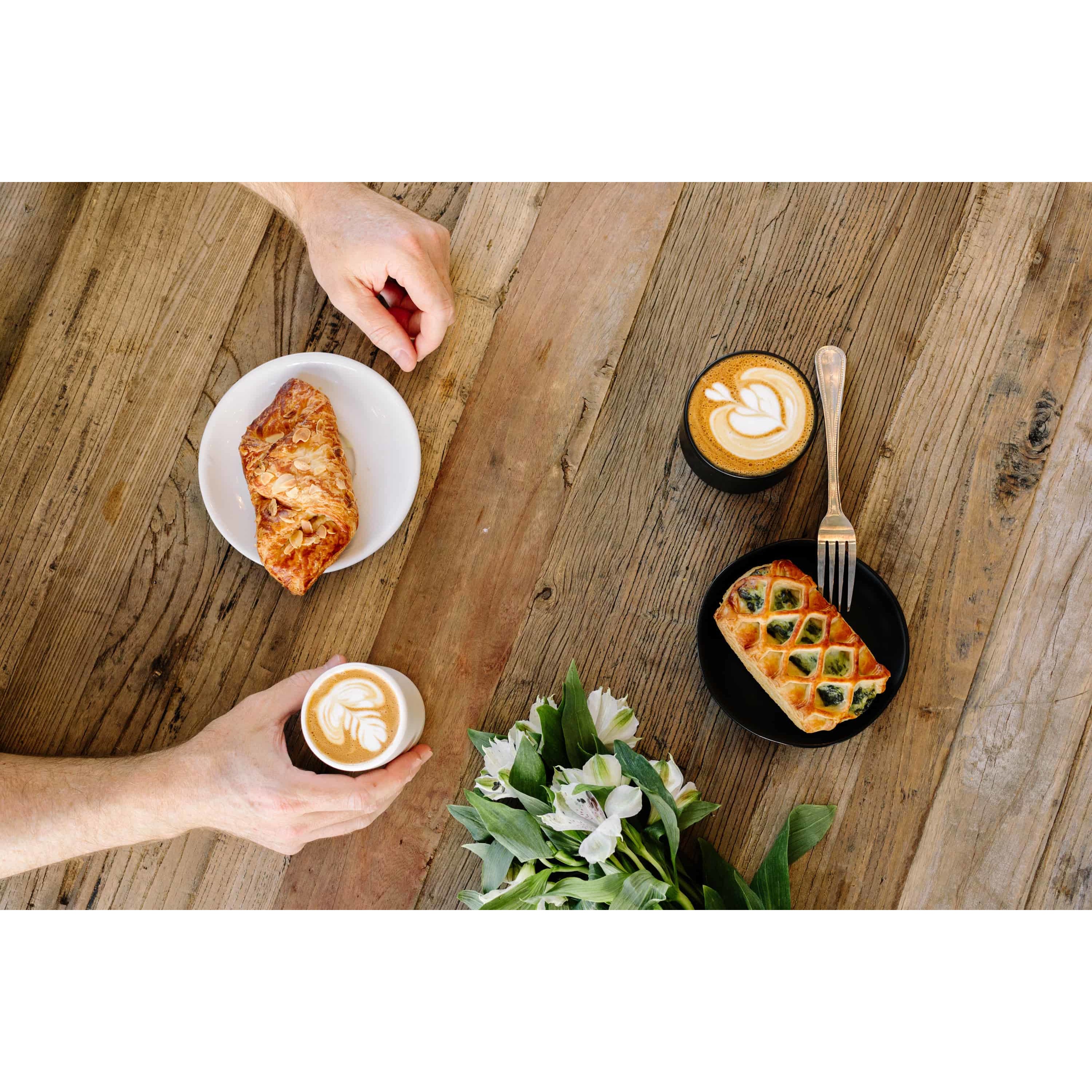 Monty Milk Art Cups - Cloud Catcher Coffee Roastery 