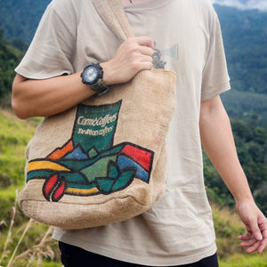 A Piece of Origin: Upcycled Tote Bags - Cloud Catcher Roastery