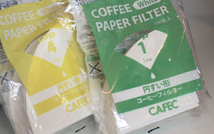 Cafec Cone v60 Paper Filter - Cloud Catcher Coffee Roastery 